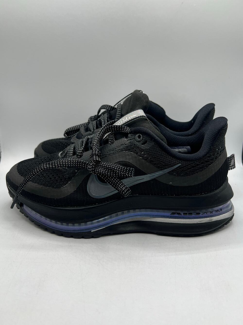 Nike Pegasus Premium Wmns ‘Black Metallic Silver' size 5.5w